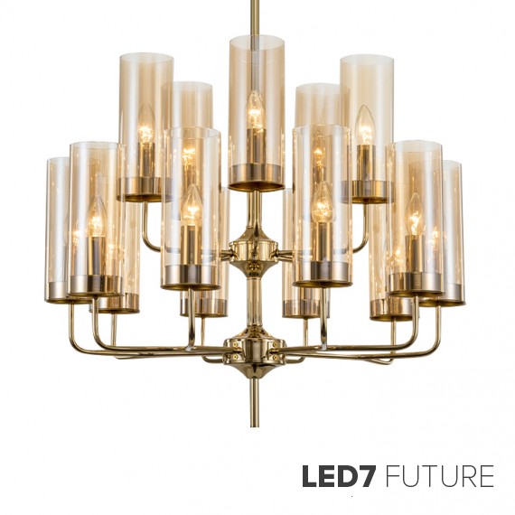 Loft Industry Modern - Rainbow Chandelier3